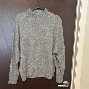 LOFT Gray mockneck Sweater